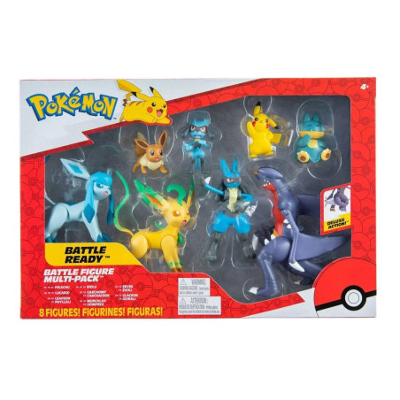 License : Pokémon Produit : Pack 8 figurines Battle Sinnoh Region 5-11 cm Marque : Boti