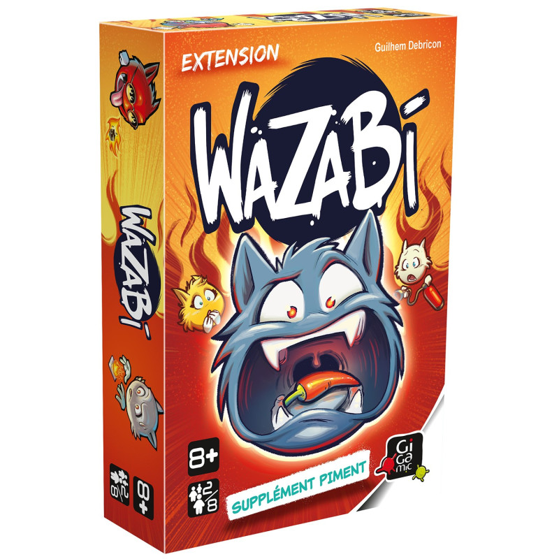 jeu : Wazabi - Extension Supplément Piment éditeur : Gigamic version française