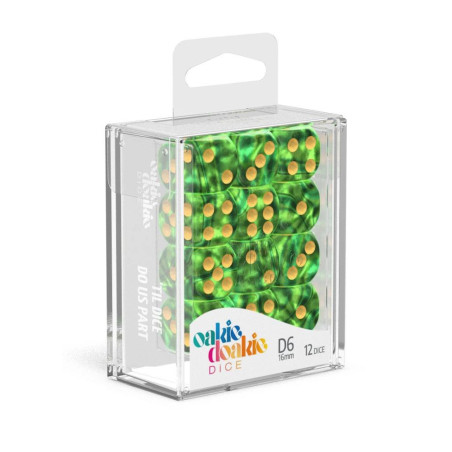 Oakie Doakie Dice dés D6 16 mm Gemidice - Jungle (12) Marque : Oakie Doakie Dice Oakie Doakie Dice dés D6 16 mm Gemidice - Jungle (12) Marque : Oakie Doakie Dice
