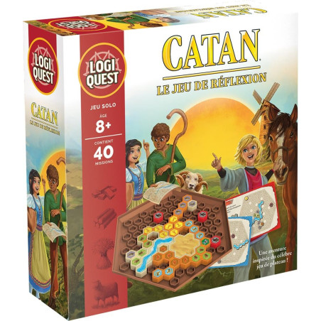 jeu : Logiquest - Catan éditeur : Mixlore version française jeu : Logiquest - Catan éditeur : Mixlore version française