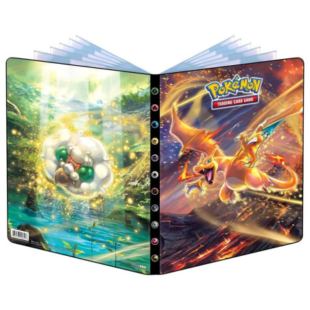 9-Pocket Portfolio Pokémon ( Stars Étincelantes EB09 ) Marque : Ultra Pro 9-Pocket Portfolio Pokémon ( Stars Étincelantes EB09 ) Marque : Ultra Pro