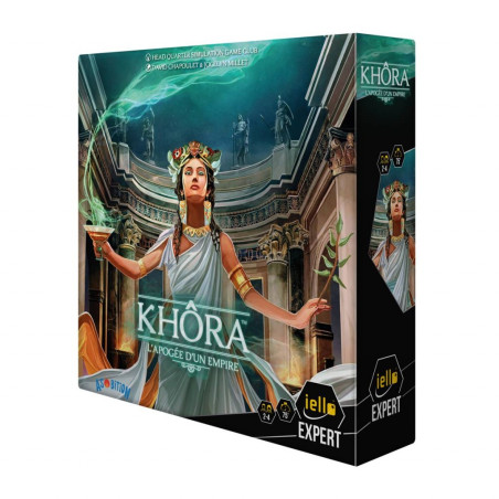 jeu : Khora : L'Apogée d'un Empire éditeur : Iello version française jeu : Khora : L'Apogée d'un Empire éditeur : Iello version française