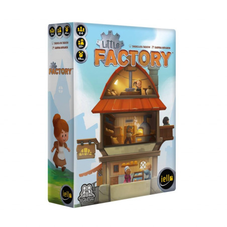 jeu : Little Factory éditeur : Iello version française jeu : Little Factory éditeur : Iello version française