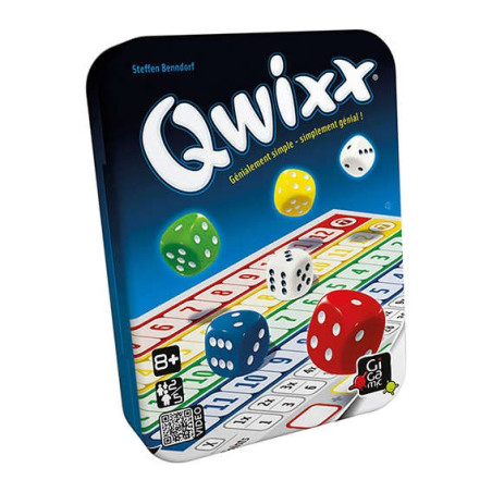jeu : Qwixx éditeur : Gigamic version française jeu : Qwixx éditeur : Gigamic version française