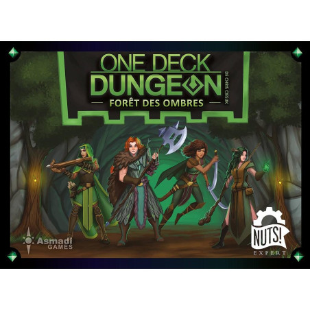 jeu : One Deck Dungeon : Forêt des Ombres éditeur : Nuts! version française jeu : One Deck Dungeon : Forêt des Ombres éditeur : Nuts! version française