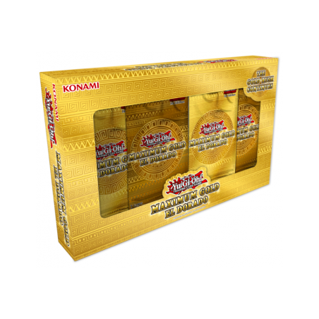 jcc/tcg : YU-GI-OH! produit : Coffret Maximum Gold El Dorado ENG éditeur : Konami version anglaise jcc/tcg : YU-GI-OH! produit : Coffret Maximum Gold El Dorado ENG éditeur : Konami version anglaise