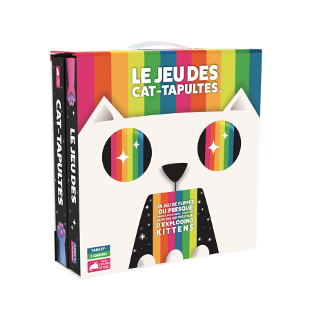 jeu : Le Jeu des Cat-Tapultes éditeur : Exploding Kittens version française jeu : Le Jeu des Cat-Tapultes éditeur : Exploding Kittens version française