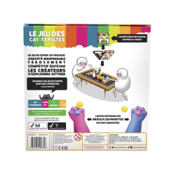 jeu : Le Jeu des Cat-Tapultes éditeur : Exploding Kittens version française