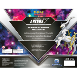 jcc / tcg : Pokémon produit : Coffret Arceus-V Figurine éditeur : Pokémon Company International version française