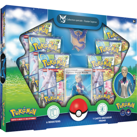 jcc / tcg : Pokémon Pokémon Go (EB10.5) - Coffret Collection Spéciale – Équipe Sagesse FR Pokémon Company version française jcc / tcg : Pokémon Pokémon Go (EB10.5) - Coffret Collection Spéciale – Équipe Sagesse FR Pokémon Company version française
