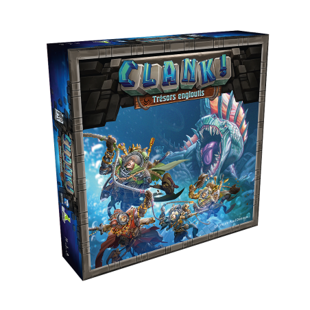 jeu : Clank! - Trésors Engloutis éditeur : Renegade version française jeu : Clank! - Trésors Engloutis éditeur : Renegade version française